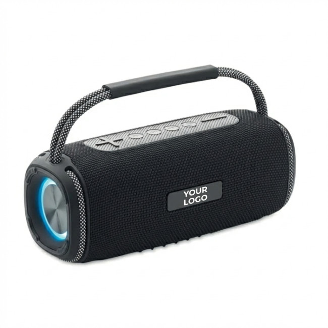 Speaker altoparlante personalizzato con logo - Speaker portatile wireless con batteria 2400 mAh e impermeabile