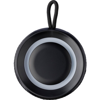 Speaker altoparlante personalizzato con logo - Speaker wireles da esterno in ABS riciclato e tessuto Lloyd