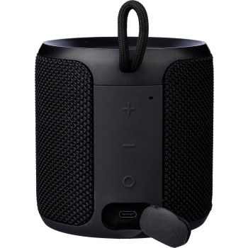 Speaker altoparlante personalizzato con logo - Speaker wireles da esterno in ABS riciclato e tessuto Lloyd