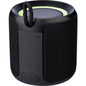 Speaker altoparlante personalizzato con logo - Speaker wireles da esterno in ABS riciclato e tessuto Lloyd