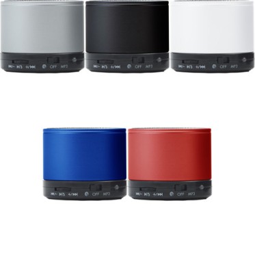 Speaker altoparlante personalizzato con logo - Speaker wireless in metallo