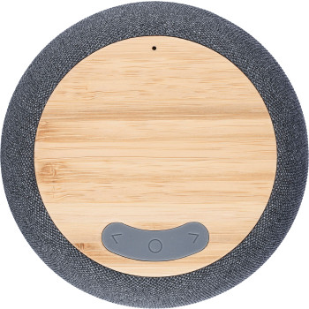 Speaker altoparlante personalizzato con logo - Speakeri wireless in bambù e ABS riciclato Lyle