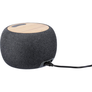 Speaker altoparlante personalizzato con logo - Speakeri wireless in bambù e ABS riciclato Lyle