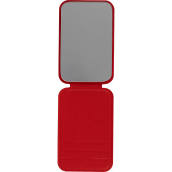 Gadget per casa personalizzati con logo - Specchietto in vetro con custodia in PU riciclato Mio