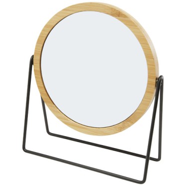 Gadget per persona wellness personalizzati con logo - Specchio Hyrra verticale in bambù