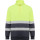 Felpa alta visibilità personalizzabile comfort con zip e bande rifrangenti