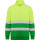 Felpa alta visibilità personalizzabile comfort con zip e bande rifrangenti
