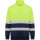 Felpa alta visibilità personalizzabile comfort con zip e bande rifrangenti