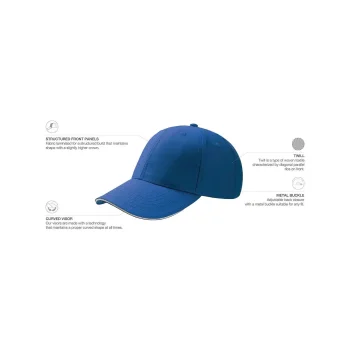 Cappellino baseball personalizzato con logo - Sport Sandwich