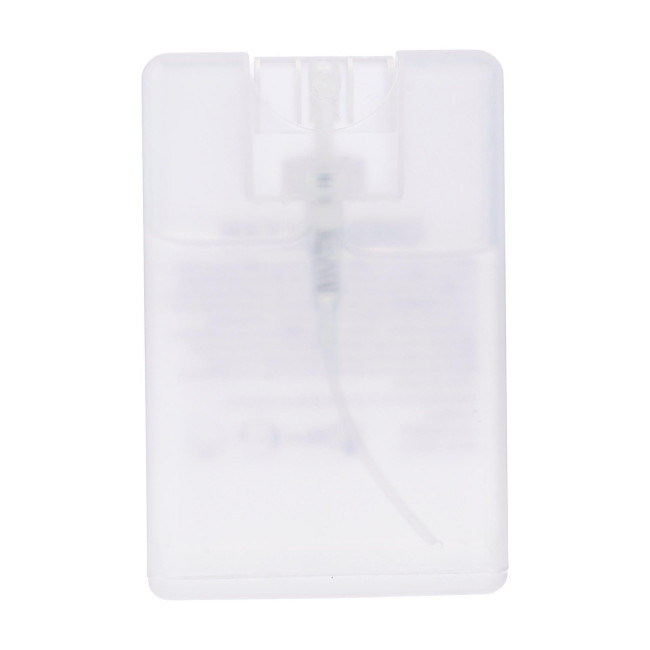 Gadget Personalizzati per il Settore Sanitario - Spray per le mani Creditclean | 20 ml | Senza etanolo