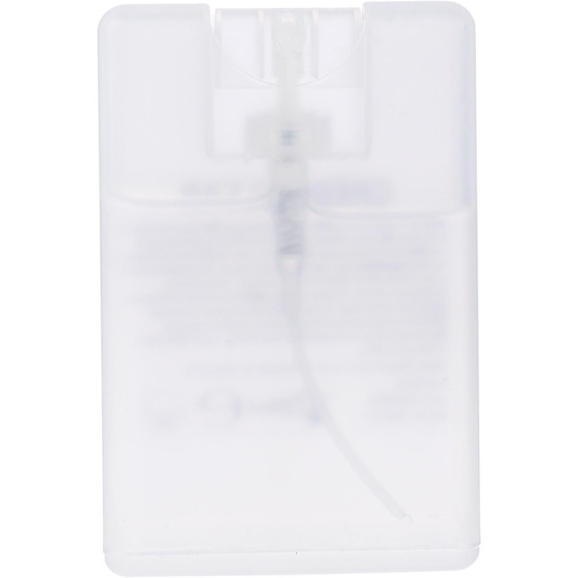 Gadget Personalizzati per il Settore Sanitario - Spray per le mani Creditclean | 20 ml | Senza etanolo