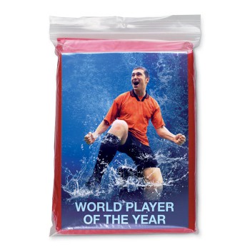kway personalizzati - SPRINKLE - Poncho pieghevole in polybag