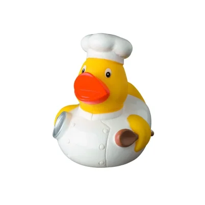 Squaky duck, chef