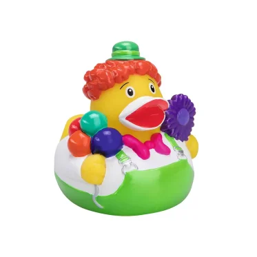 Squeaky Duck personalizzabile MBW giocattolo galleggiante PVC sicuro colorful