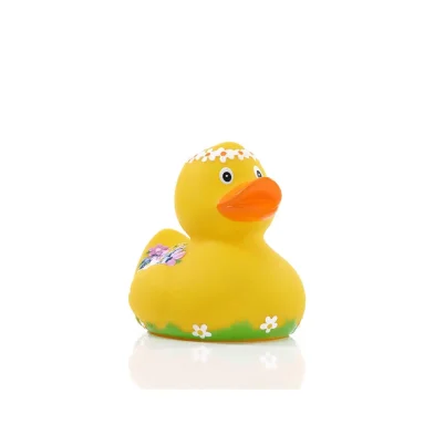 Squeaky duck, flower design