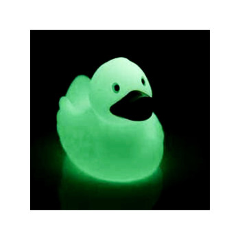 Squeaky duck luminescent
