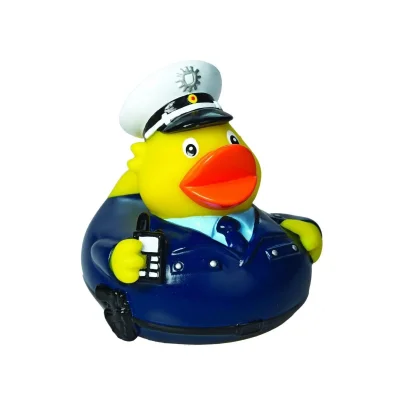Squeaky duck, policeman