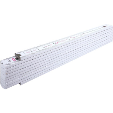 Metro pieghevole personalizzabile Stabila in legno robusto 2 metri