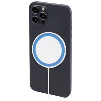 Gadget per smartphone personalizzato con logo - Stazione di ricarica magnetica da 10 W Peak