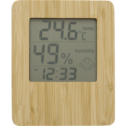 Stazione meteorologica in bamboo e ABS Piper