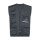 Gilet multitasche personalizzabile Black Spider collo a V e zip