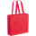 Shopper personalizzabile in TNT stella resistente con soffietto 38x34x10 cm