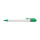 Penna a sfera personalizzabile Stilolinea fusto bianco con refill blu
