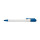 Penna a sfera personalizzabile Stilolinea fusto bianco con refill blu