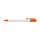 Penna a sfera personalizzabile Stilolinea fusto bianco con refill blu