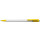 Penna a sfera personalizzabile Stilolinea fusto bianco con refill blu