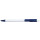 Penna a sfera personalizzabile Stilolinea ABS bianca con refill blu