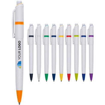 Penna personalizzata con logo  - Stilolinea, penna a sfera Duncal in ABS