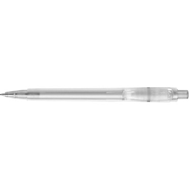 Penna a sfera personalizzabile Stilolinea fusto satinato clip ampia