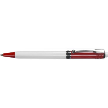 Penna personalizzata con logo  - Stilolinea, penna a sfera in plastica Raja Norina