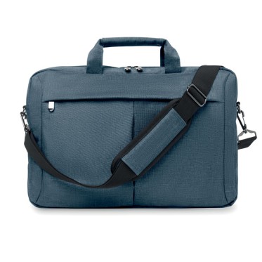 Borsa porta pc personalizzabile poliestere 360D con tracolla staccabile