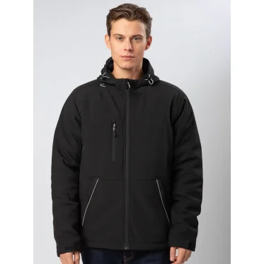Giacca softshell imbottita personalizzabile Black Spider Storm Padded