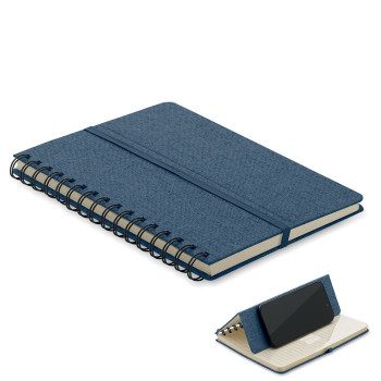 Taccuini A5 Personalizzati - STRATA - Notebook A5 con supporto per telef