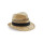 Cappello in paglia personalizzabile Beechfield unisex con fascia poliestere