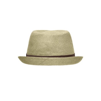 Cappelli uomo paglia naturale personalizzati con logo - Street Style