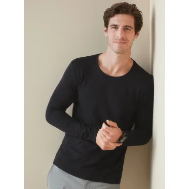 T-shirt a manica lunga personalizzabile Stedman cotone elasticizzato