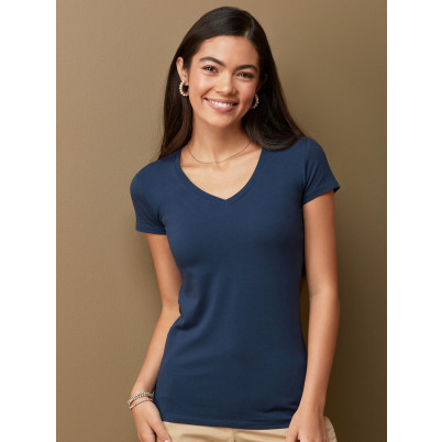Stretch-T V-Neck women