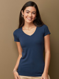 Stretch-T V-Neck women