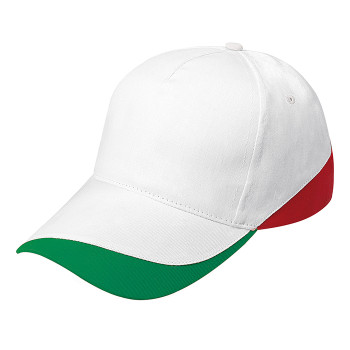 Cappellino 5 pannelli personalizzato - STRIPE