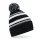 Striped Fan Beanie