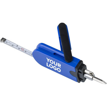 Strumento multifunzionale personalizzabile Impression con cacciaviti e flessometro