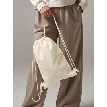 Sacca personalizzabile Bag Base in poliestere 300D con cordoncini rimovibili