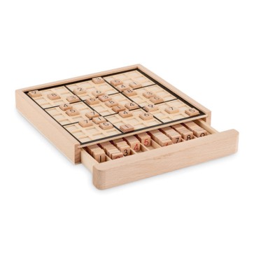Giochi bambini personalizzati con logo - SUDOKU - Sudoku da tavolo in legno