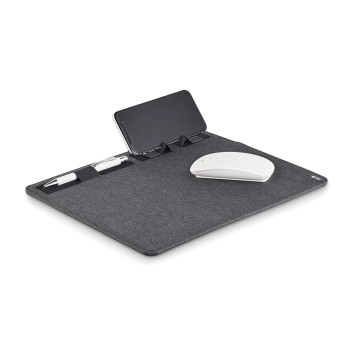 Gadget per ufficio personalizzato regalo per ufficio - SUPERPAD - Tappetino mouse in RPET 15W