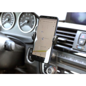 Gadget per auto personalizzati con logo - Supporto auto per smartphone in ABS Clayton