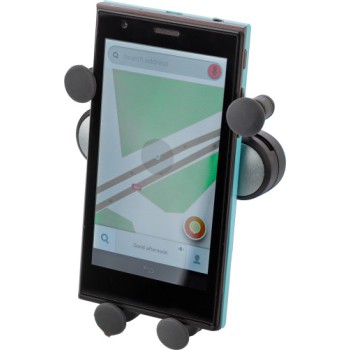 Gadget per auto personalizzati con logo - Supporto auto per smartphone in ABS Laura